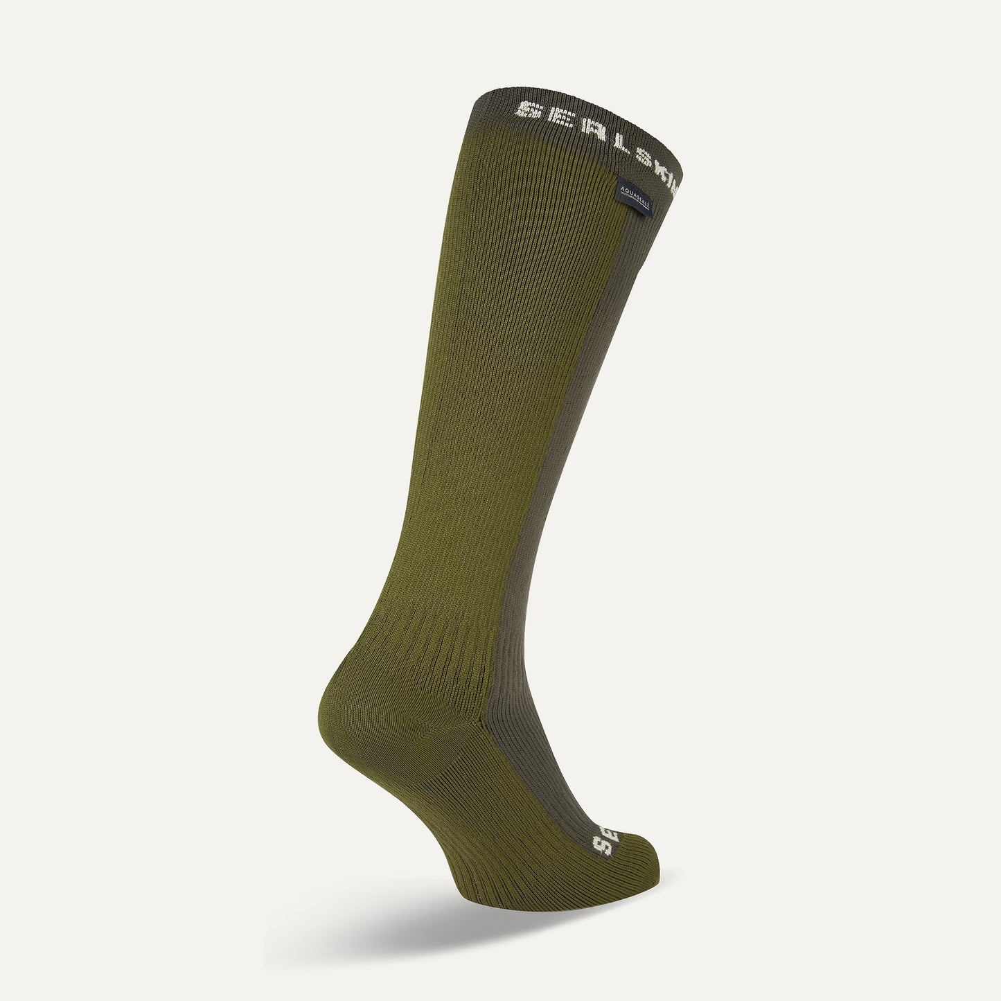 Worstead Waterproof Cold Weather Knee Length Sock - Olive