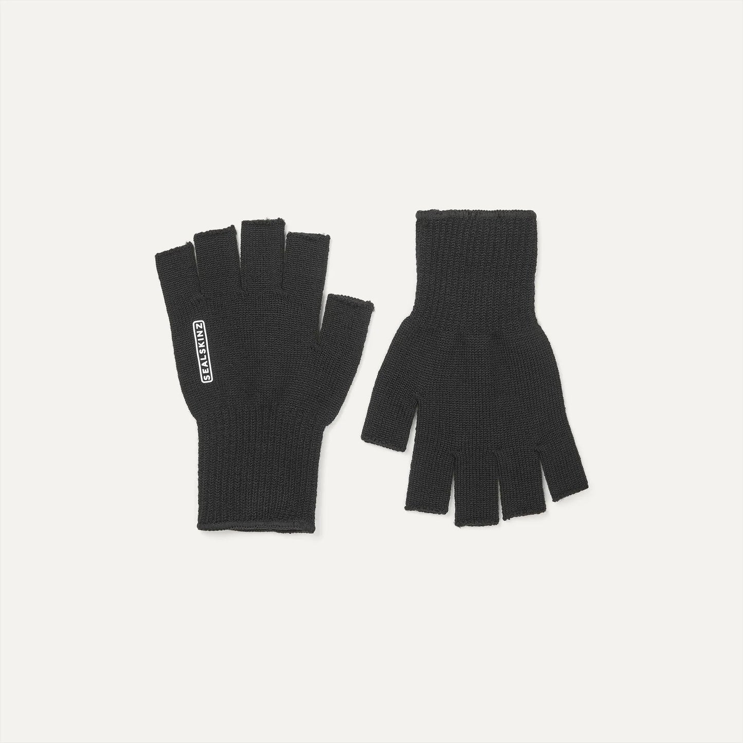 Sealskinz Thornham Merino Fingerless Glove - Black