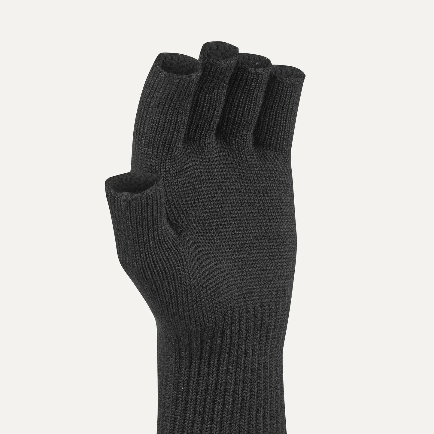 Sealskinz Thornham Merino Fingerless Glove - Black