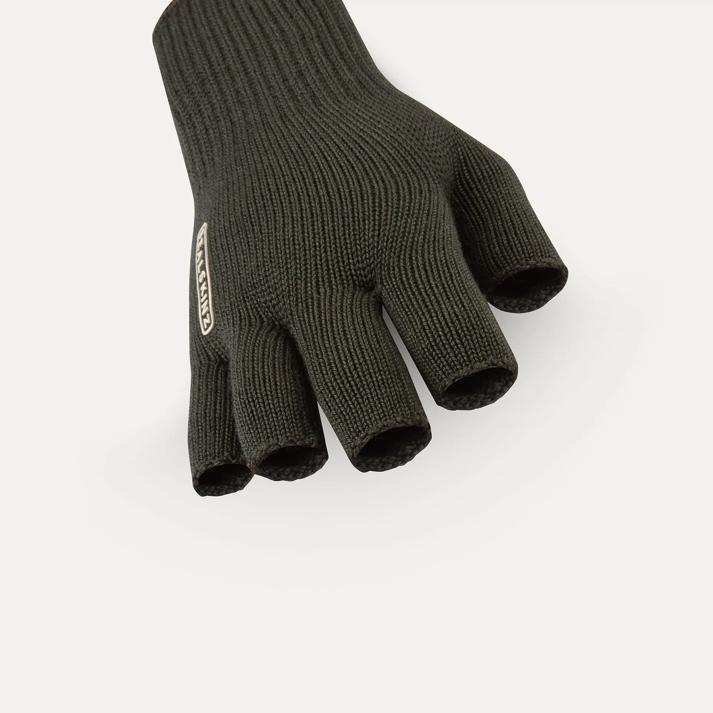 Sealskinz Thornham Merino Fingerless Glove - Olive