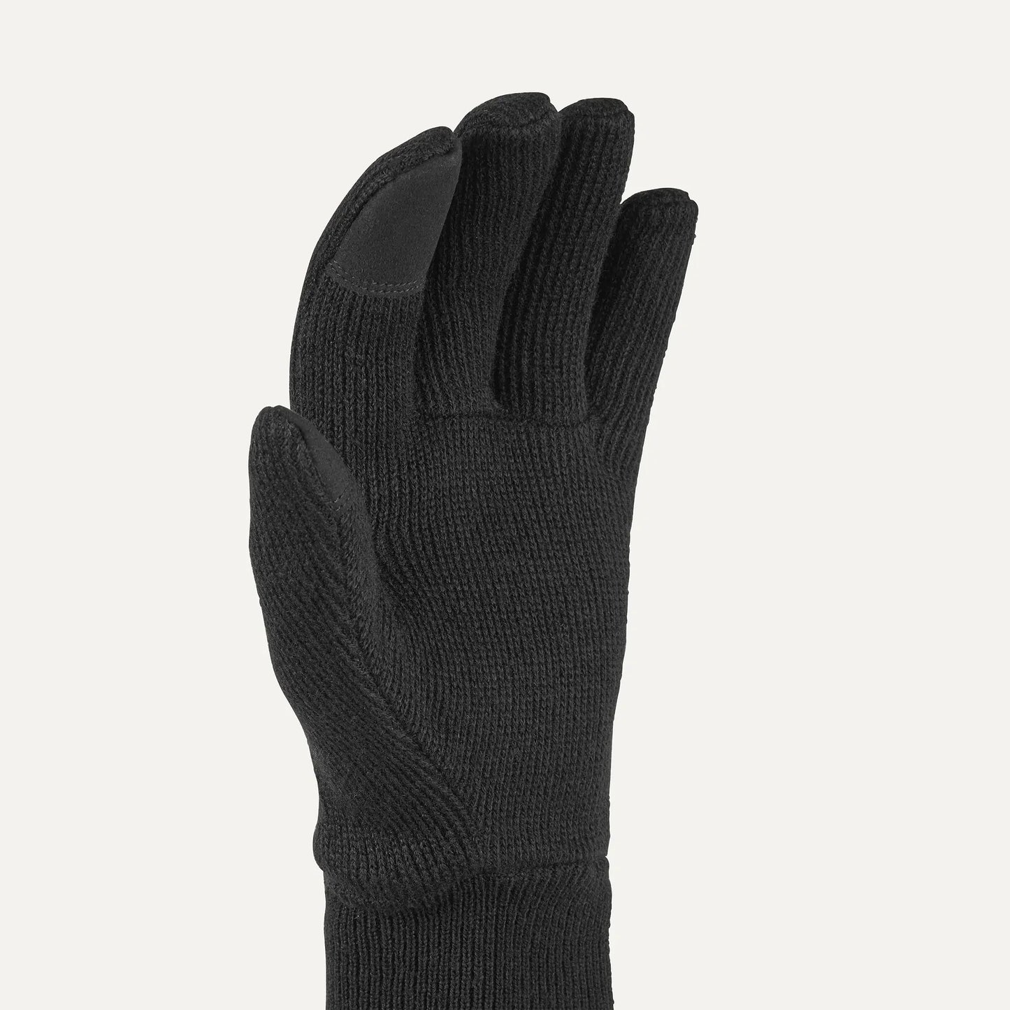 Sealskinz Necton Windproof All Weather Knitted Glove - Black