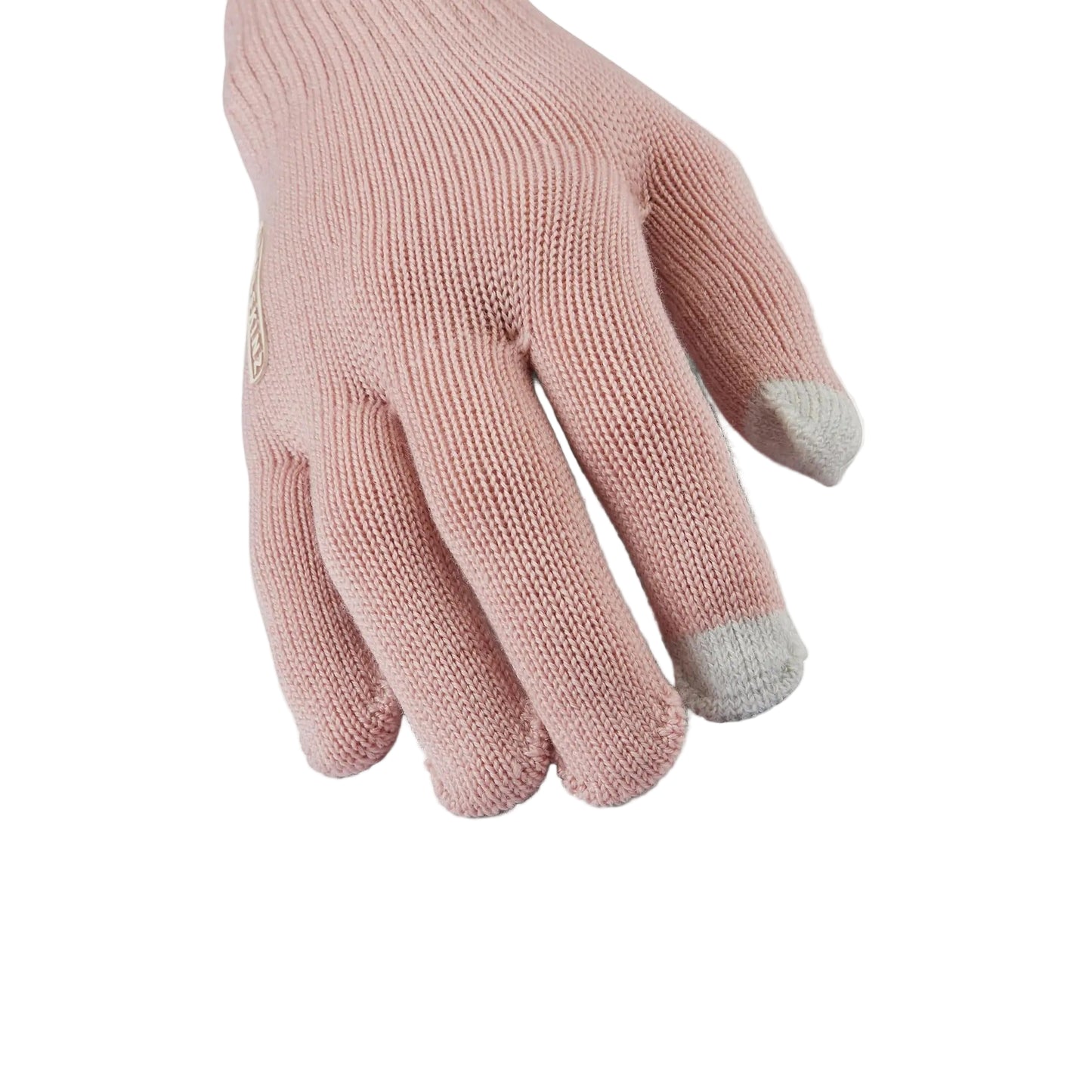 Sealskinz Hanworth Solo Merino Glove - Pink with white tips