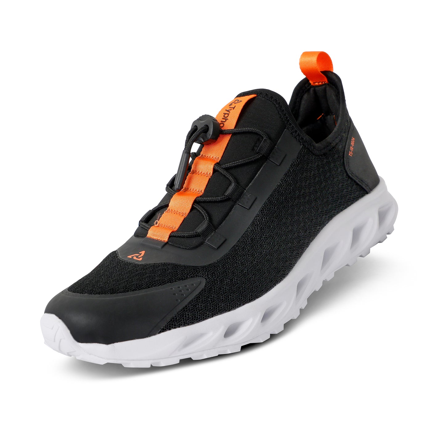 Typhoon TS10 Sneaker/Deck Trainers - Black/Solar