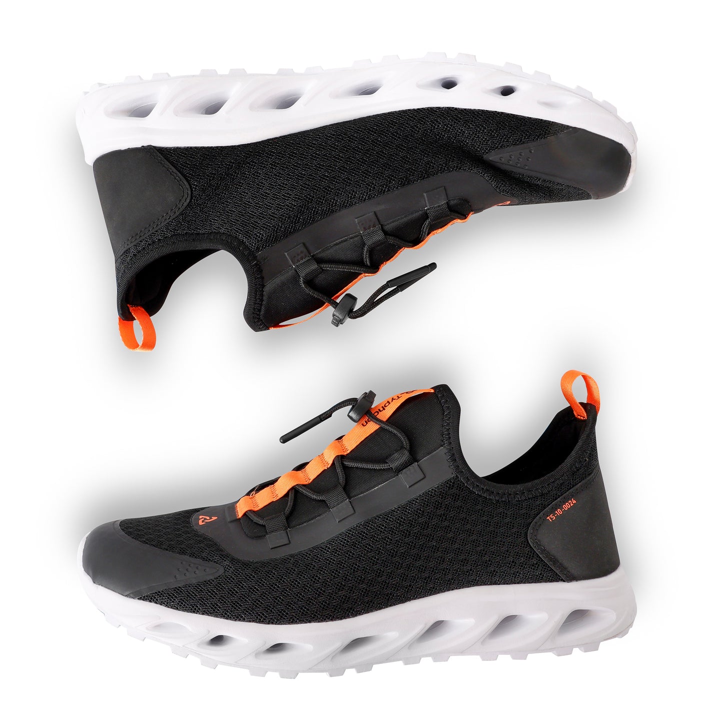 Typhoon TS10 Sneaker/Deck Trainers - Black/Solar