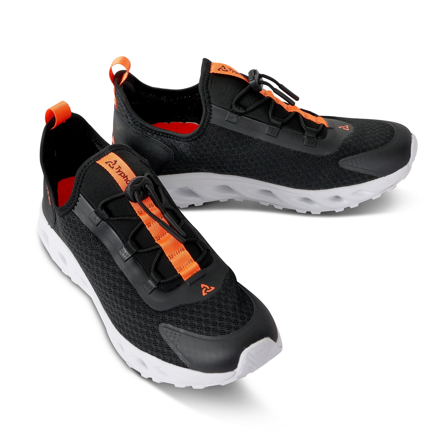 Typhoon TS10 Sneaker/Deck Trainers - Black/Solar