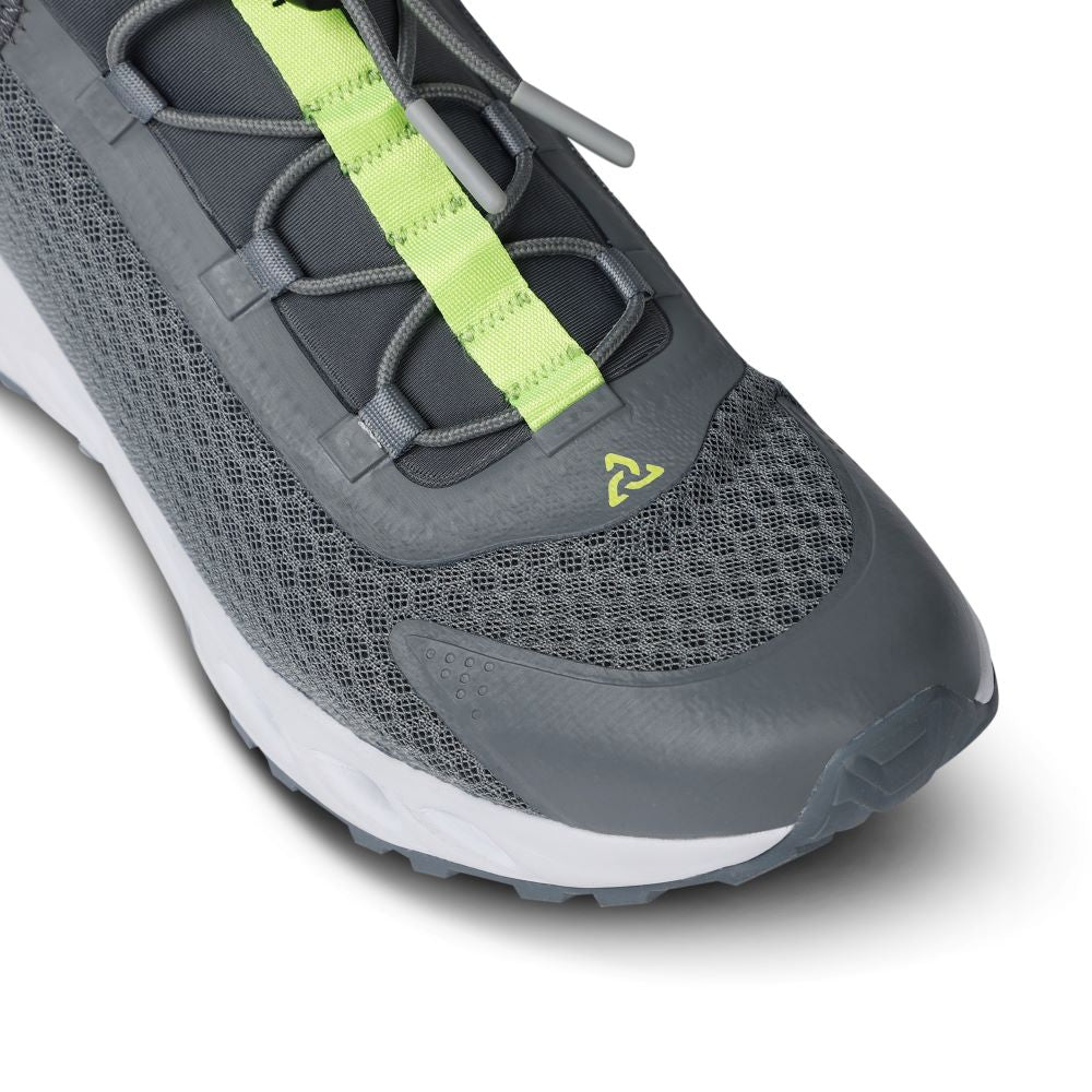 Typhoon TS10 Sneaker/Deck Trainers - Grey/Lime