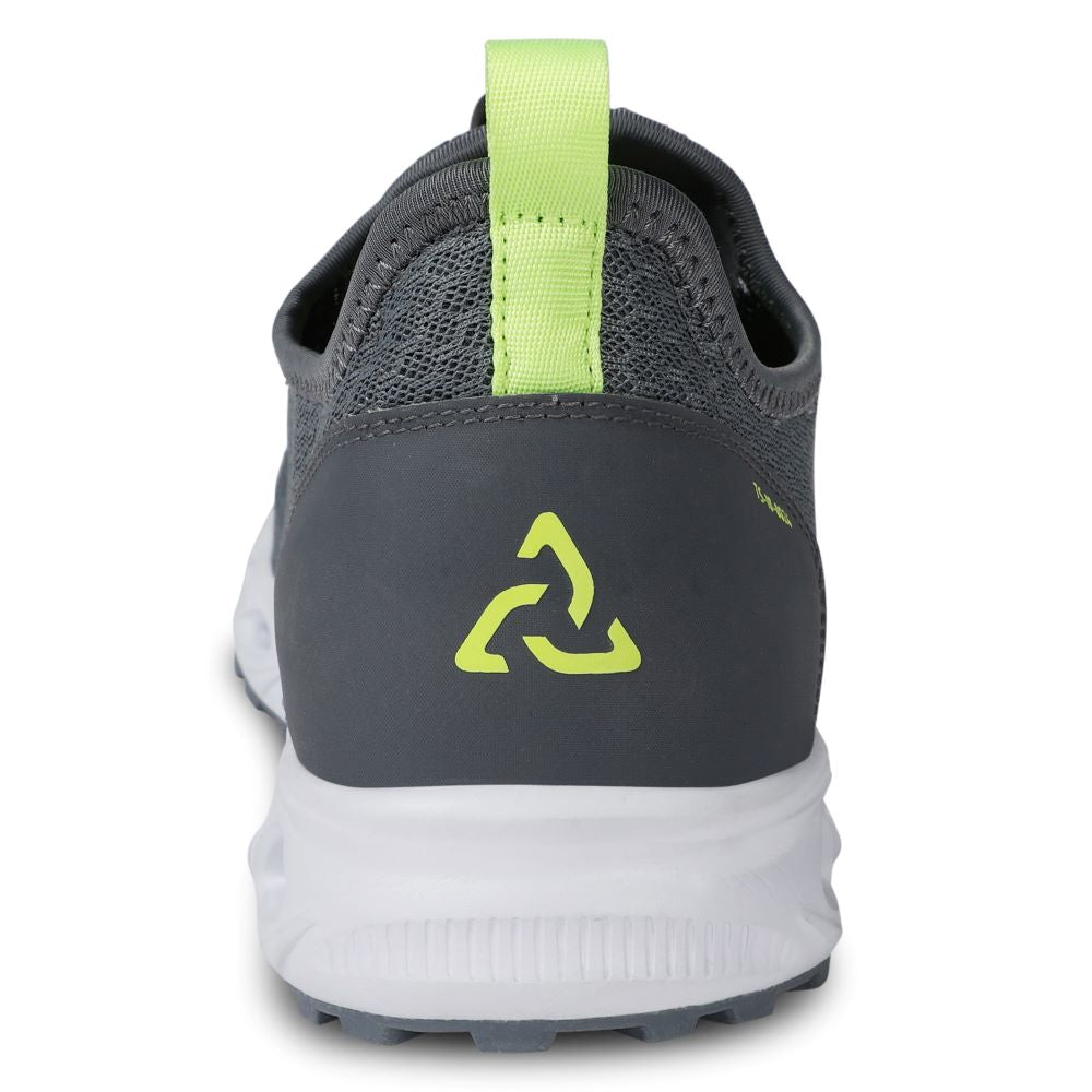 Typhoon TS10 Sneaker/Deck Trainers - Grey/Lime