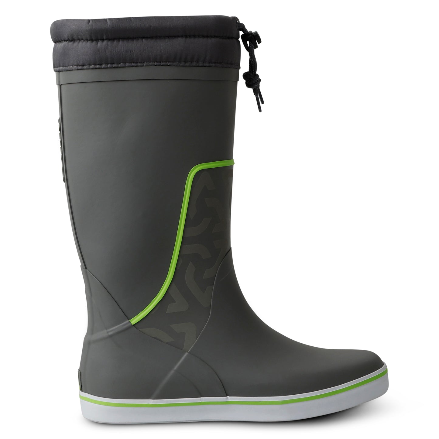 Typhoon Tall Sailing Boots - Slate/Lime