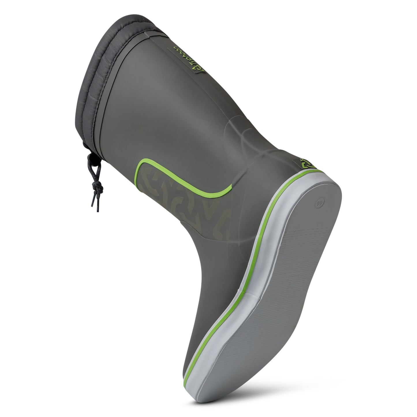 Typhoon Tall Sailing Boots - Slate/Lime