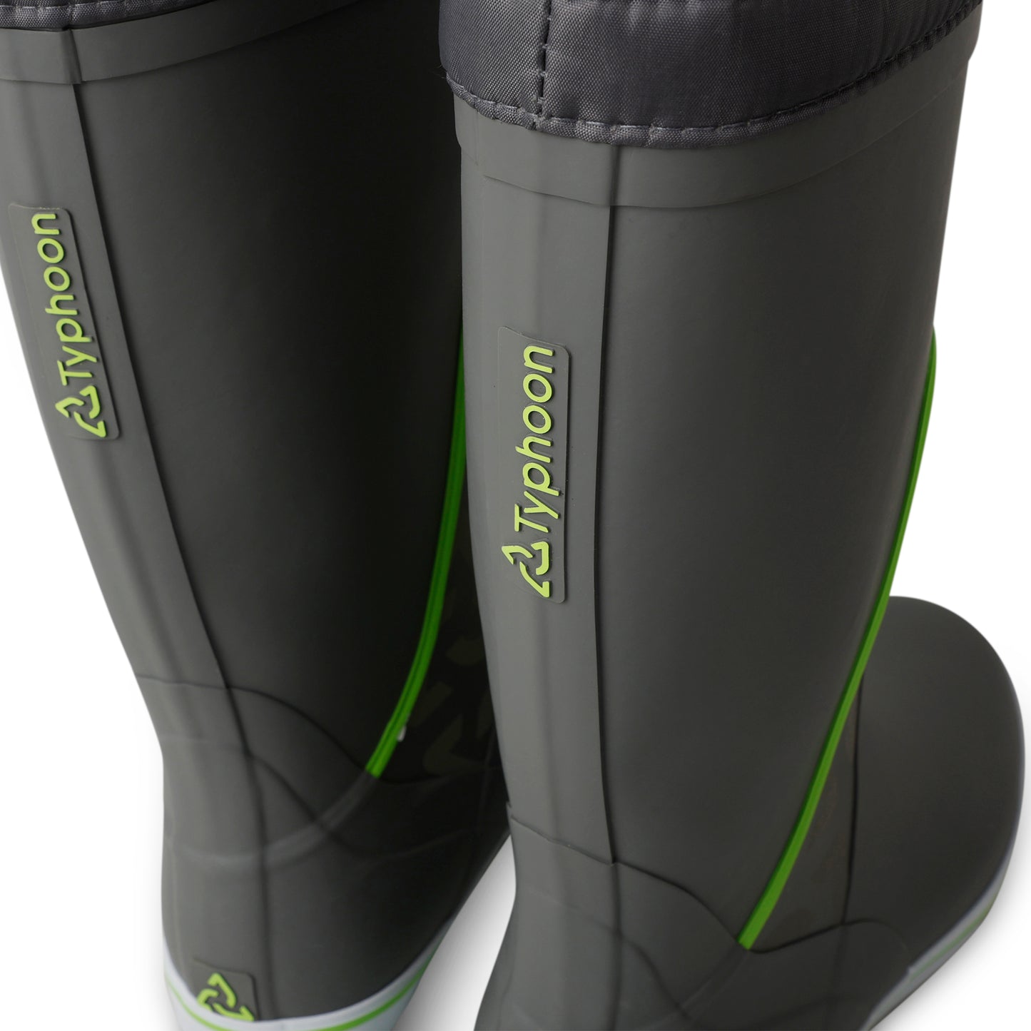 Typhoon Tall Sailing Boots - Slate/Lime