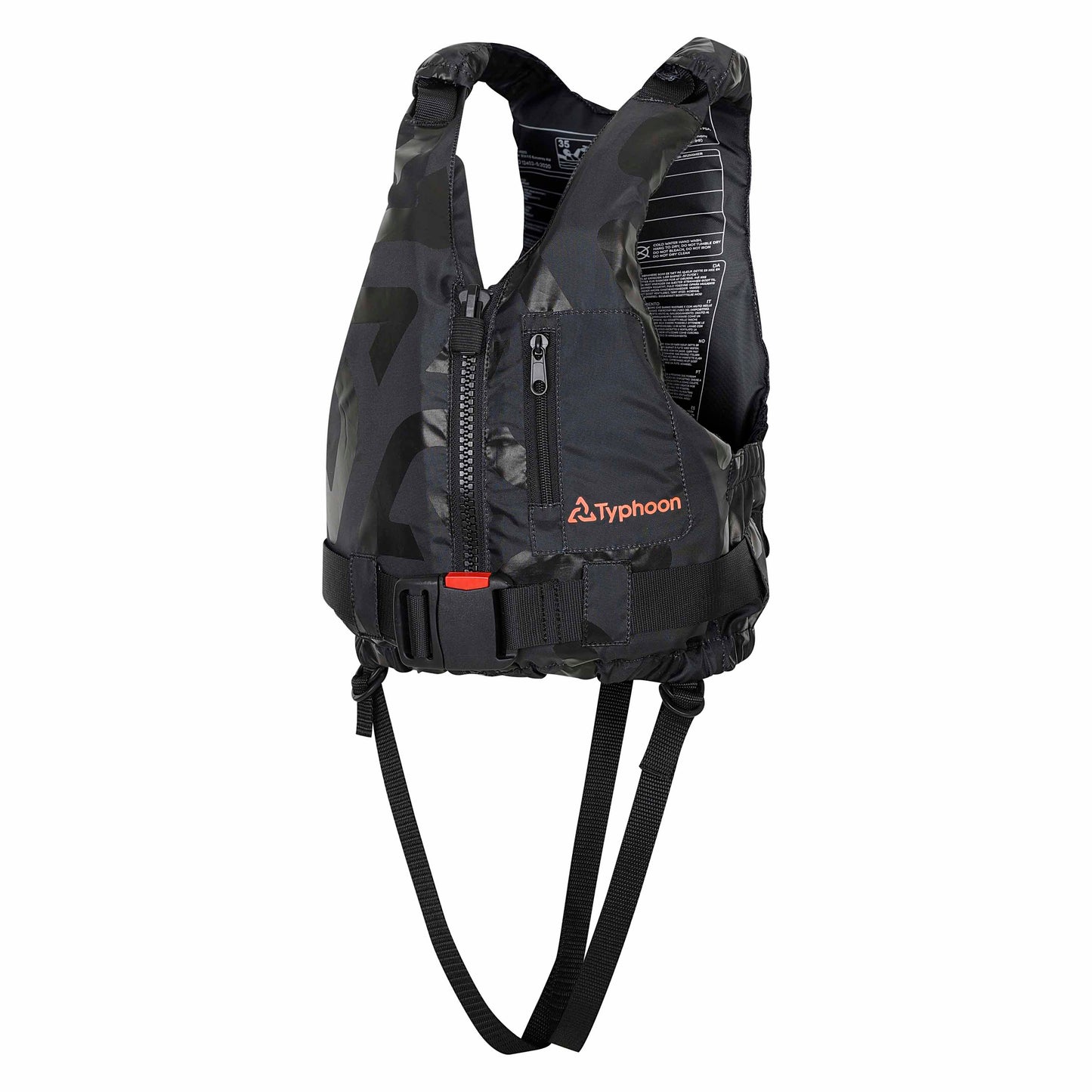 Typhoon Hudson Buoyancy Aid PFD - Black