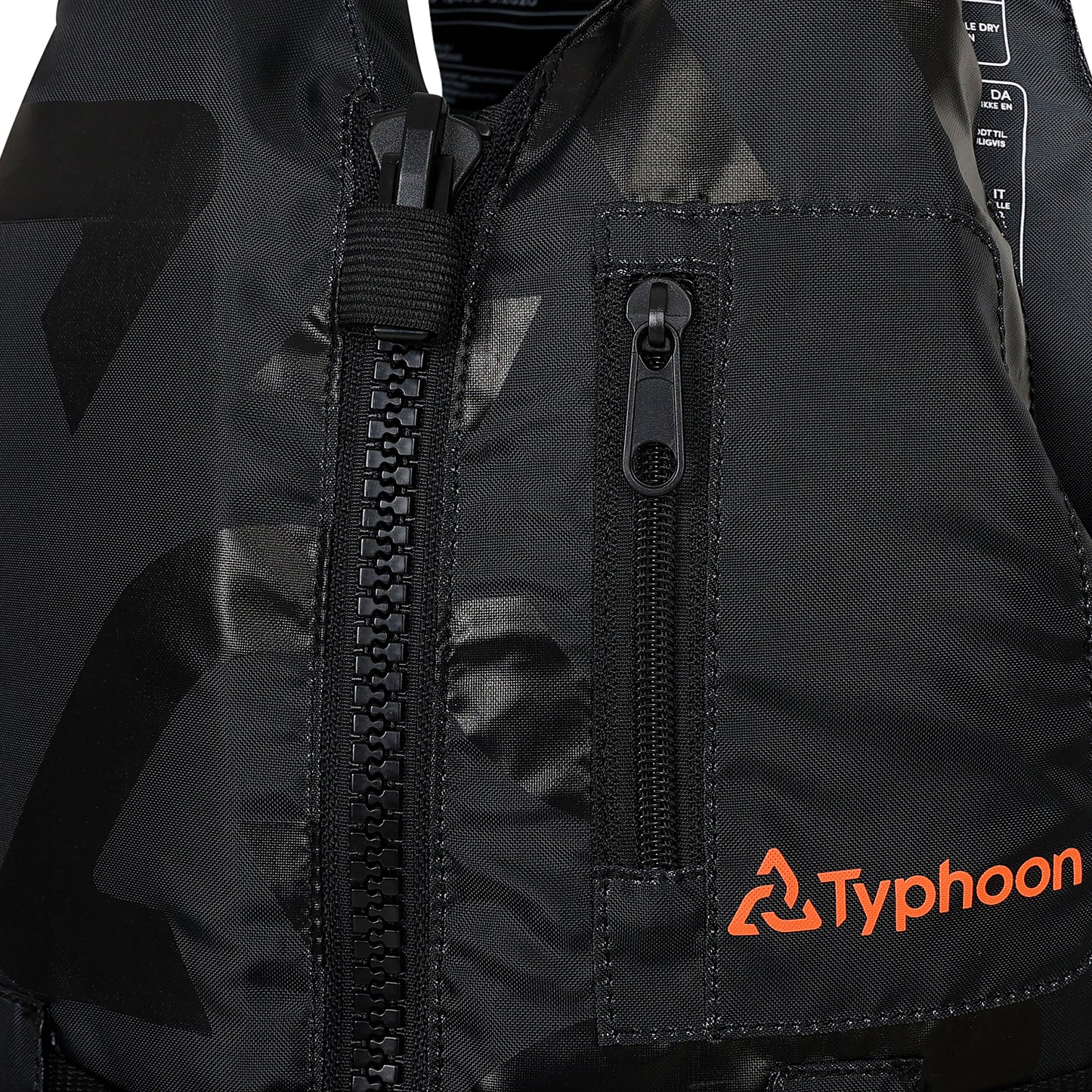 Typhoon Hudson Buoyancy Aid PFD - Black