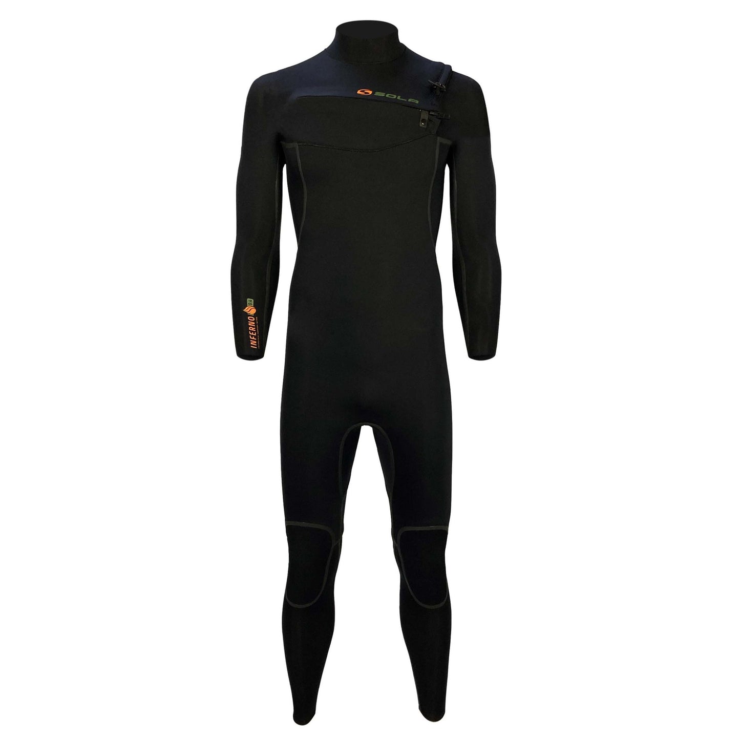 Sola Inferno 5/4 GBS FZ Mens Full Wetsuit