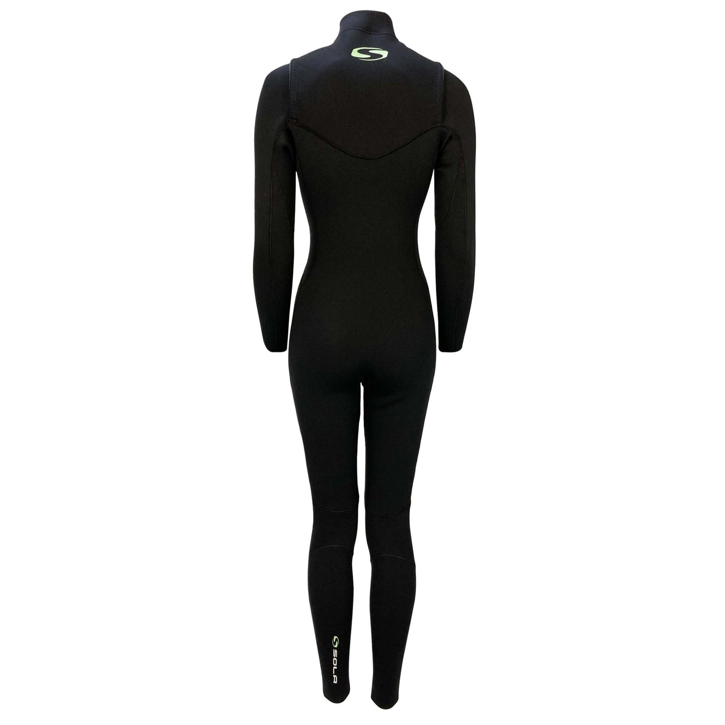 Sola Ladies Nova 5/4mm Full Wetsuit - Black