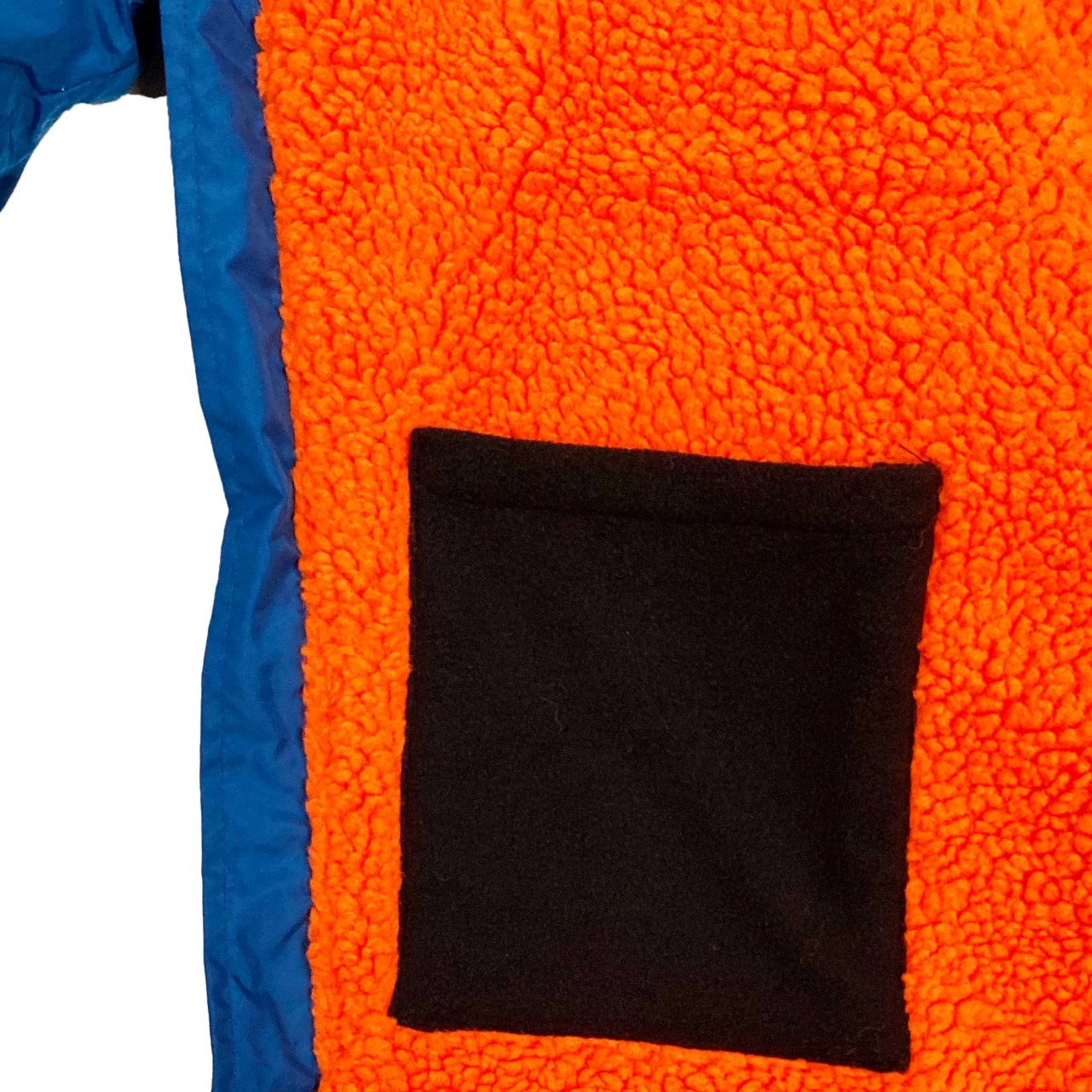 Sola Adult Waterproof Changing Coat - Navy/Orange