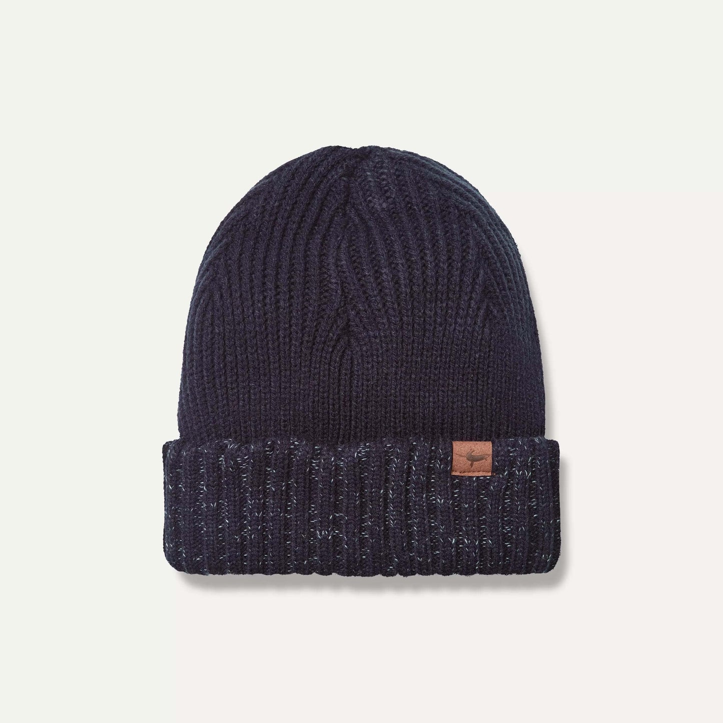Sealskinz Bacton Waterproof Cold Weather Roll Cuff Beanie Hat - Navy