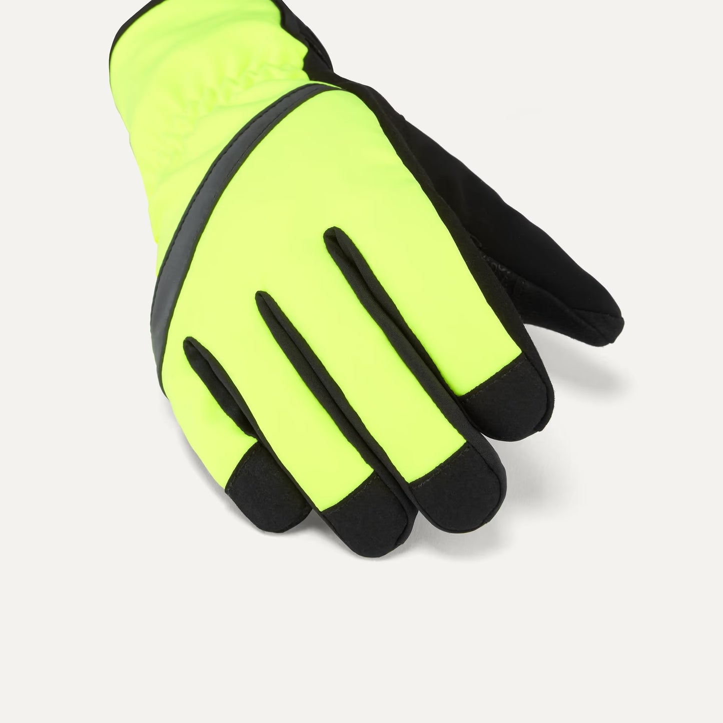 Sealskinz Bodham Waterproof All Weather Cycle Glove - Flo Yellow