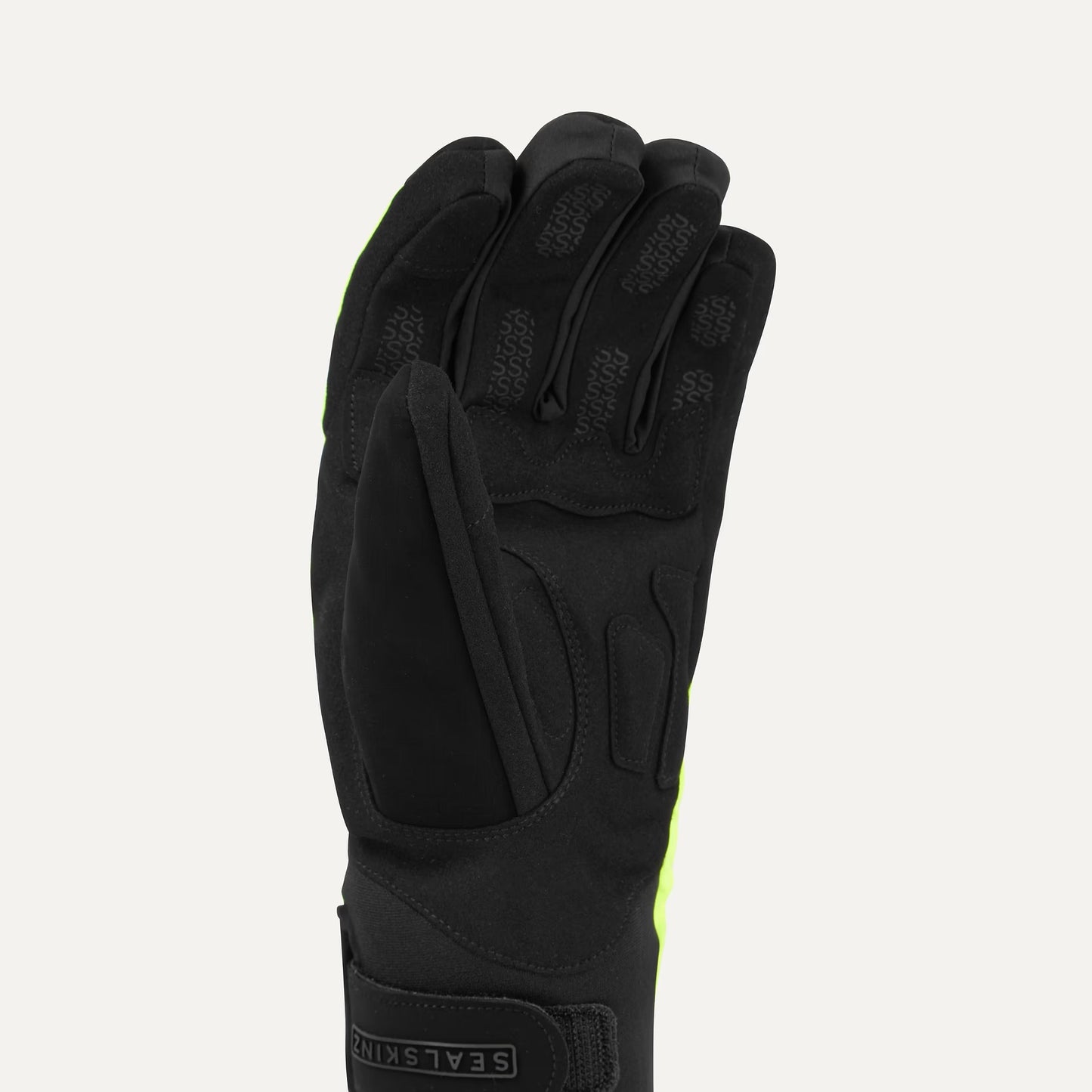 Sealskinz Bodham Waterproof All Weather Cycle Glove - Flo Yellow