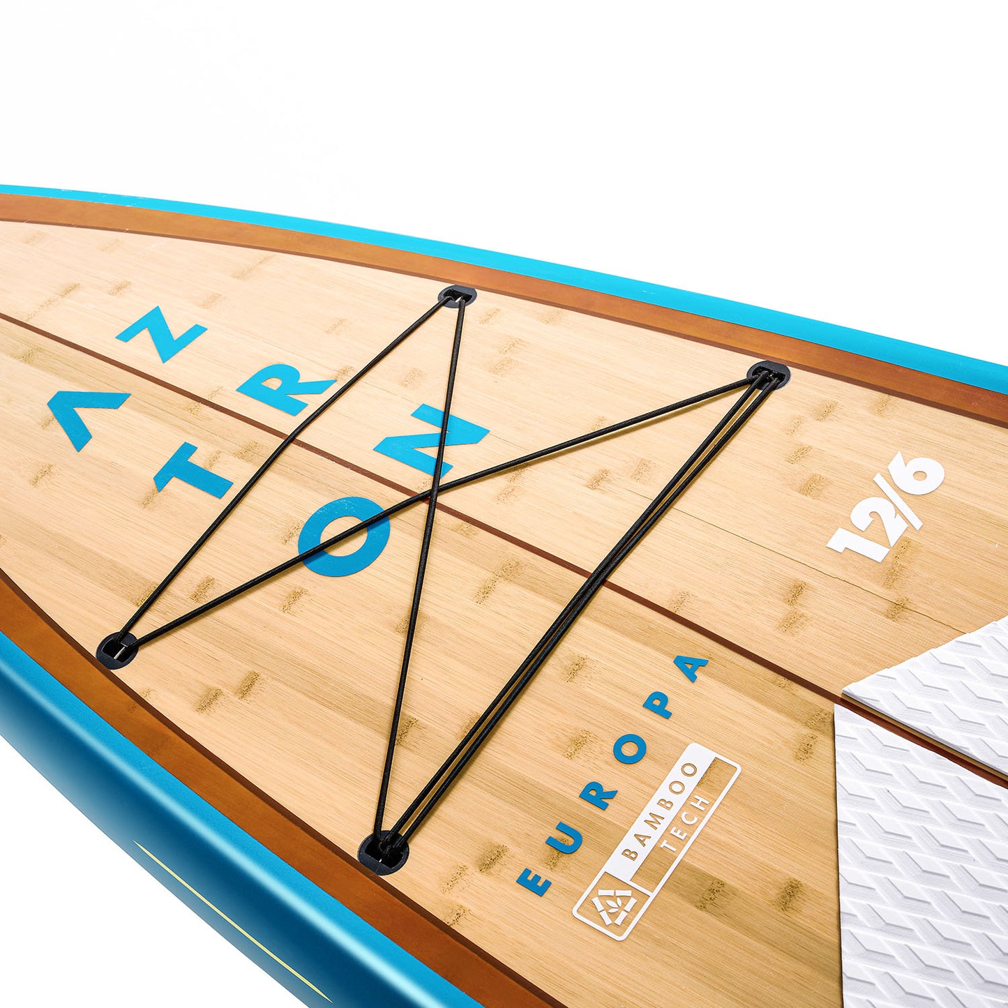 Aztron Europa 12'6" Touring Stand Up Paddle Bamboo Hard Board