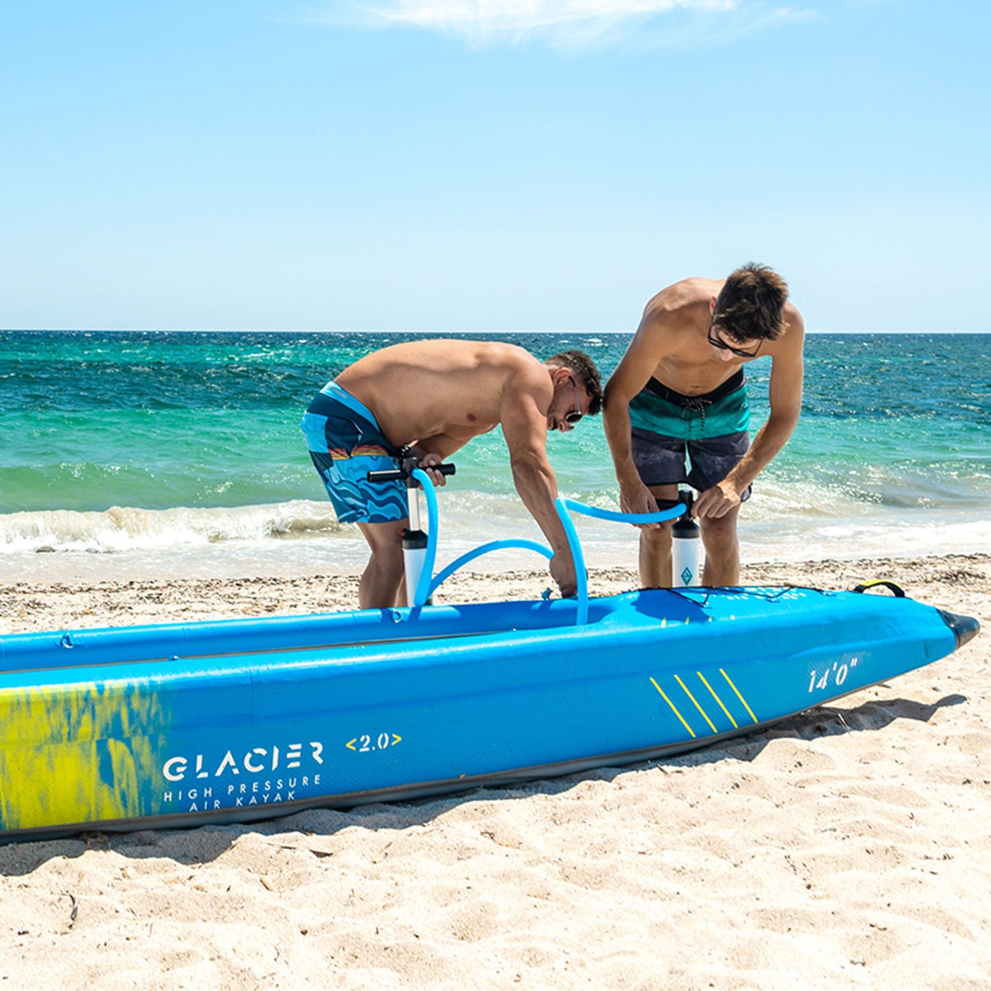 Aquatone GLACIER 14'0 427cm 2 Person Kayak