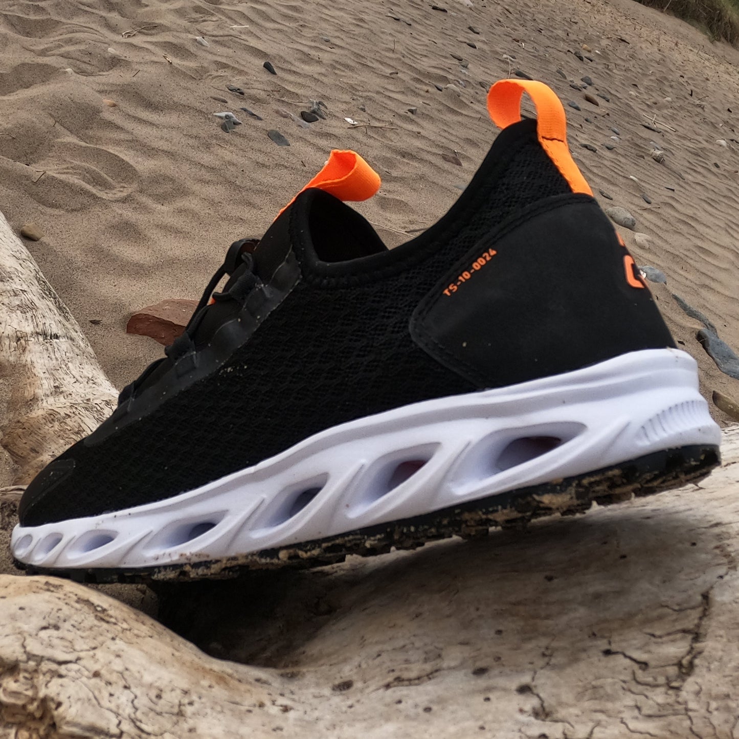 Typhoon TS10 Sneaker/Deck Trainers - Black/Solar