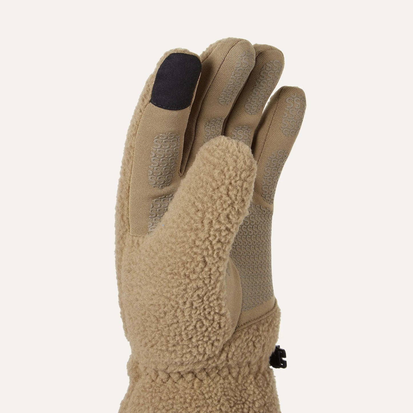 Sealskinz Hoveton Waterproof Sherpa Fleece Glove - Sand