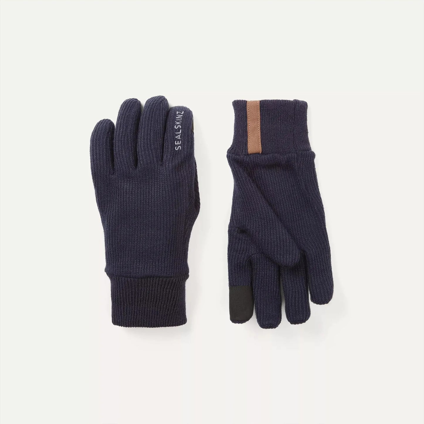 Sealskinz Necton Windproof All Weather Knitted Glove - Navy