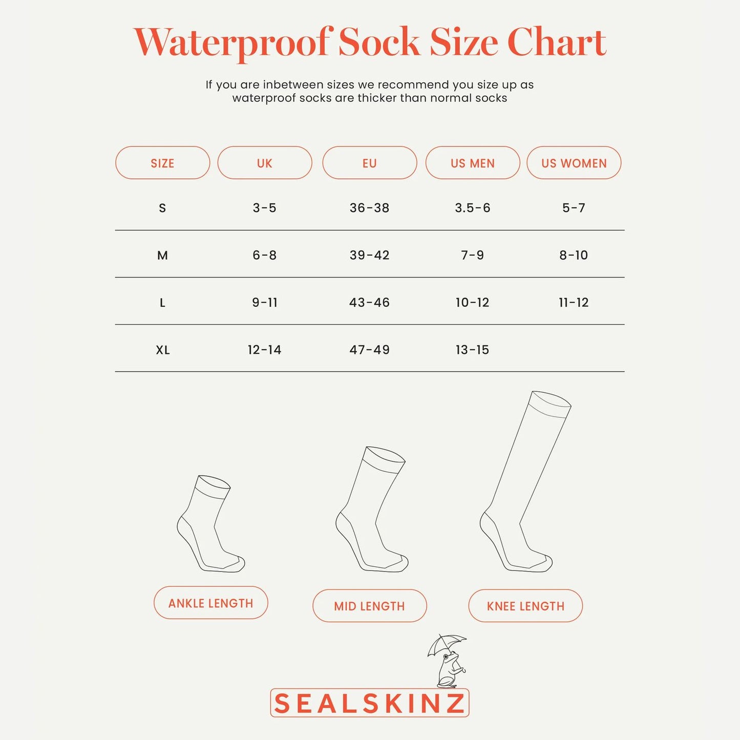 Worstead Waterproof Cold Weather Knee Length Sock - Olive