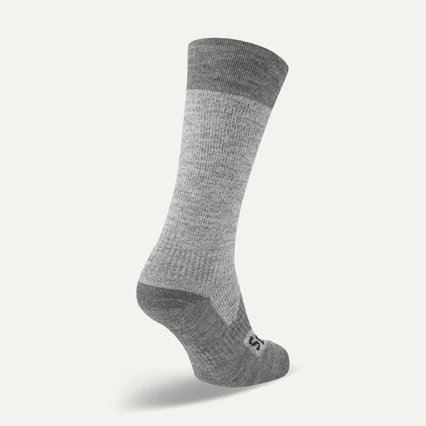 Raynham Waterproof All Weather Mid Length Sock - Grey/Grey Marl