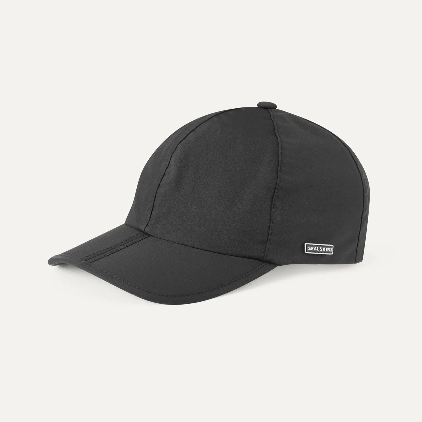 Sealskinz Salle Mens Waterproof Foldable Peak Cap - Black