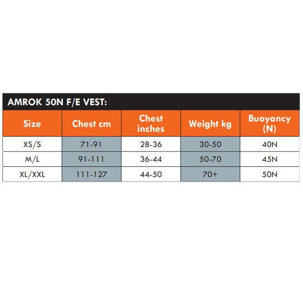 Typhoon Hudson Buoyancy Aid PFD - Orange