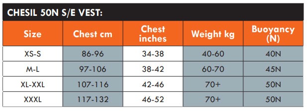 Typhoon Chesil Buoyancy Aid PFD