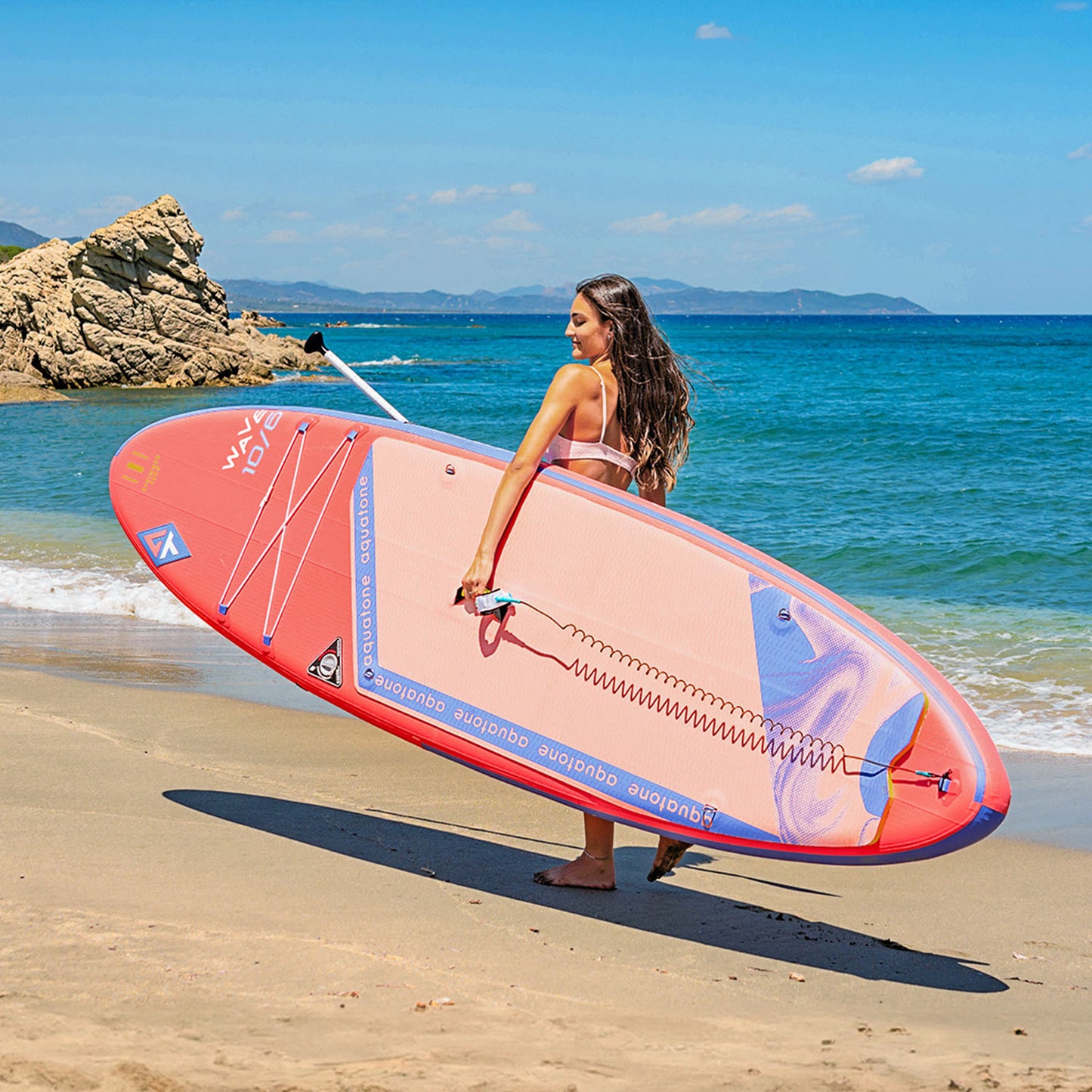Aquatone Wave Plus 10'6" All Round Inflatable Stand Up Paddle Board