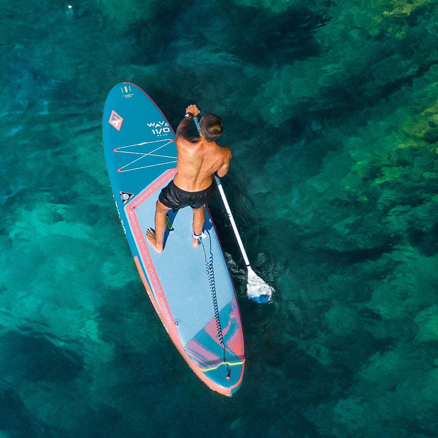 Aquatone Wave Plus 11'0" All Round Inflatable Stand Up Paddle Board