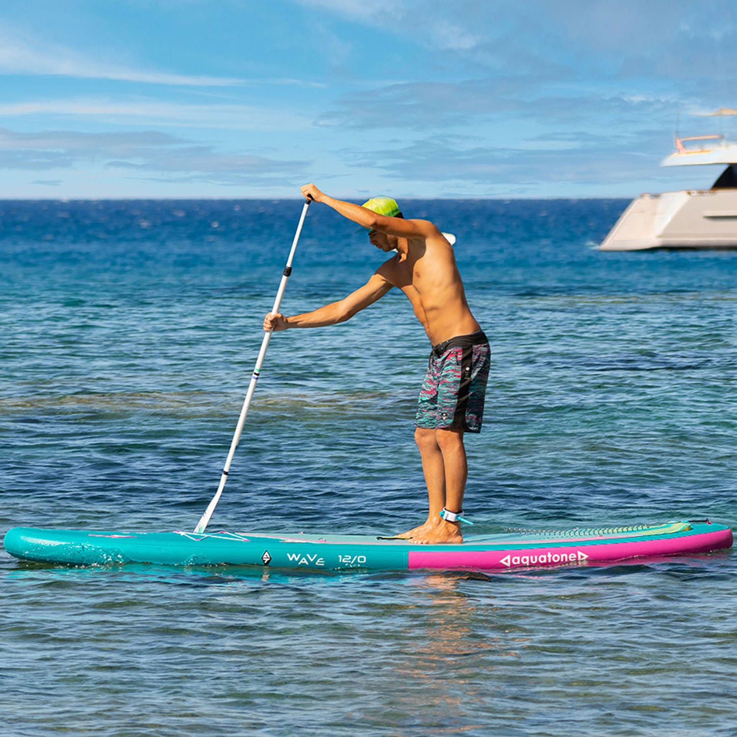 Aquatone Wave Plus 12'0" All Round Inflatable Stand Up Paddle Board
