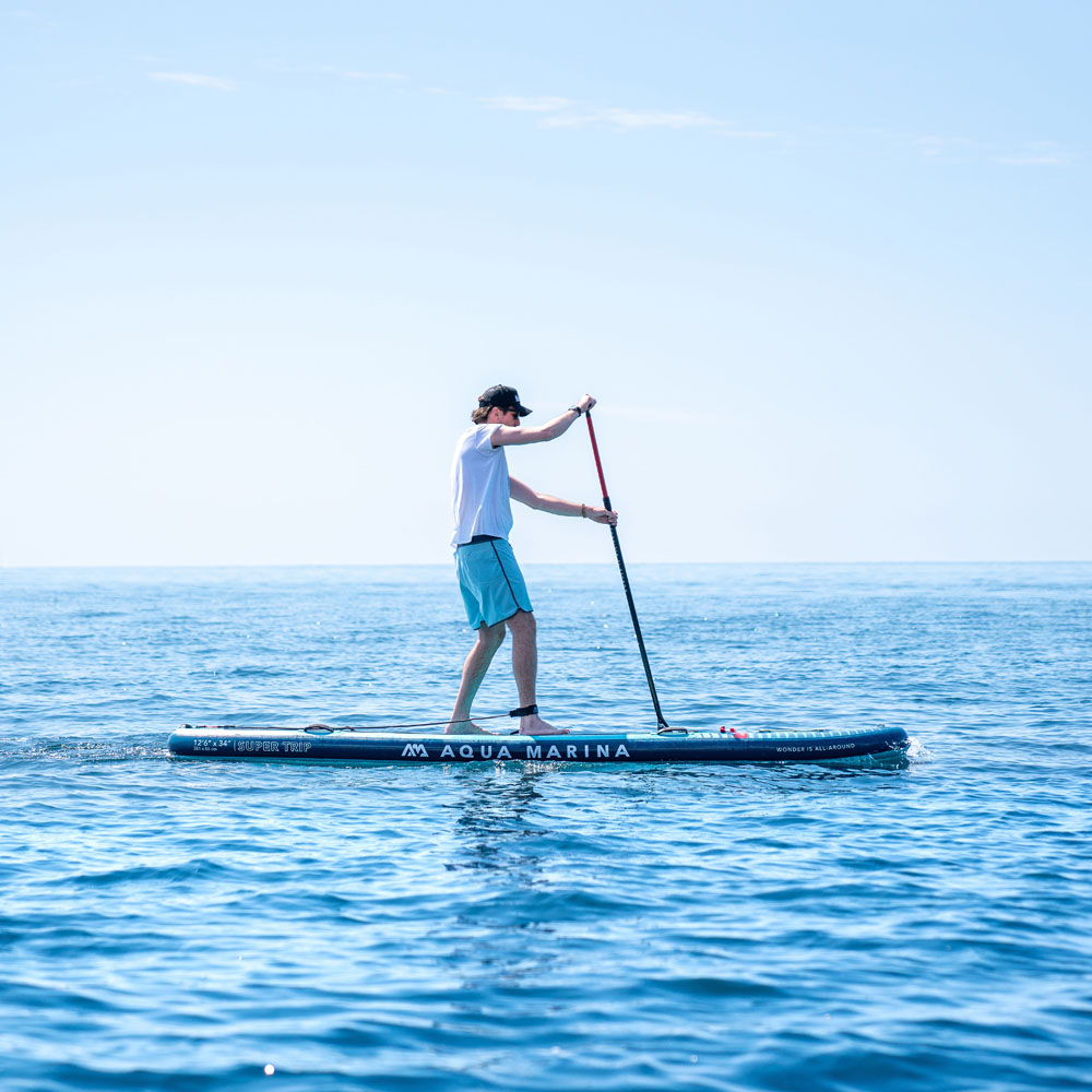 Aqua Marina Super Trip 12'6" Inflatable Stand Up Paddleboard Package