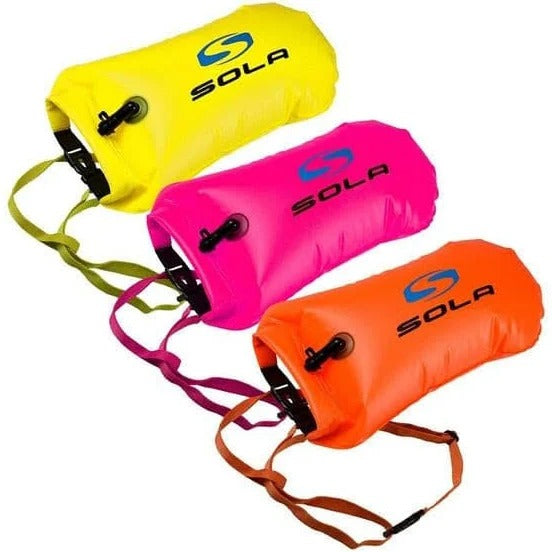 Sola Inflatable Swim Buoy Dry Bag - Small - 20 Litre