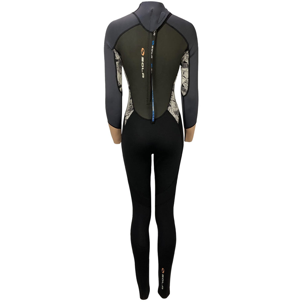 Sola Ladies Ignite BZ 3/2 Fullsuit - Grey