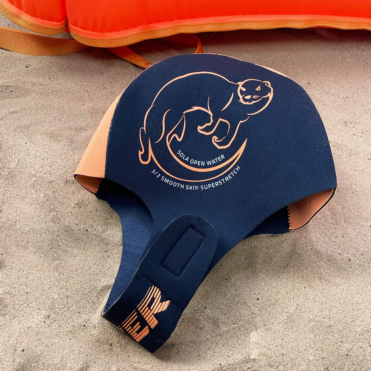 Sola Open Water 3mm Swimming Cap Orange