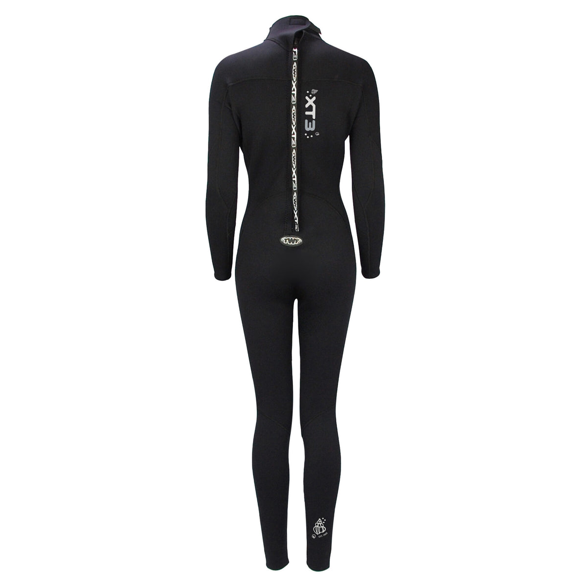 TWF Ladies XT3 - Back Zip 3mm Fullsuit Wetsuit