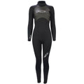 TWF Ladies XT3 - Back Zip 3mm Fullsuit Wetsuit Black