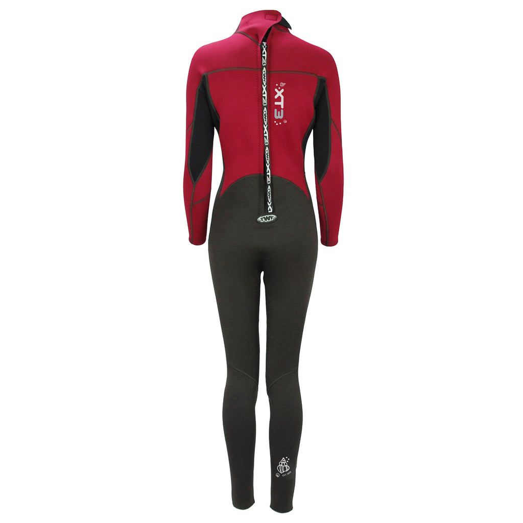 TWF Ladies XT3 - Back Zip 3mm Fullsuit Wetsuit