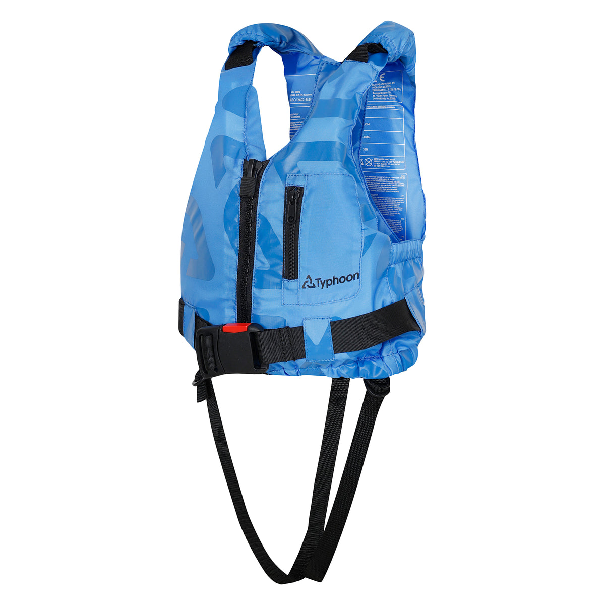 Typhoon Hudson Buoyancy Aid PFD - Junior 30-40KG - Blue