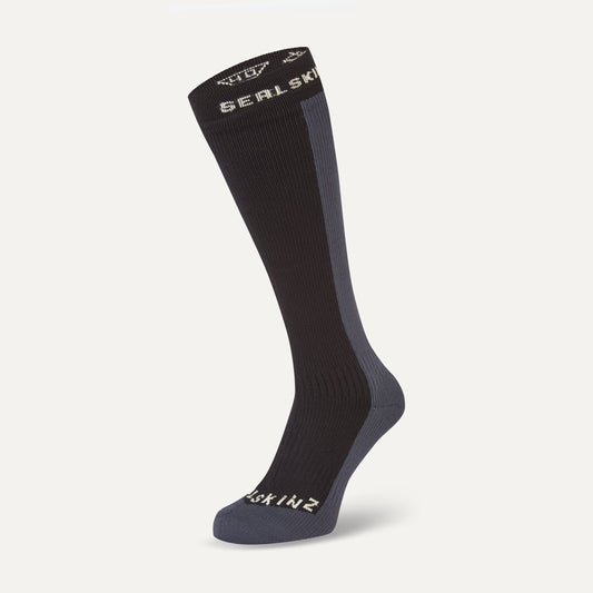 Worstead Waterproof Cold Weather Knee Length Sock - Black