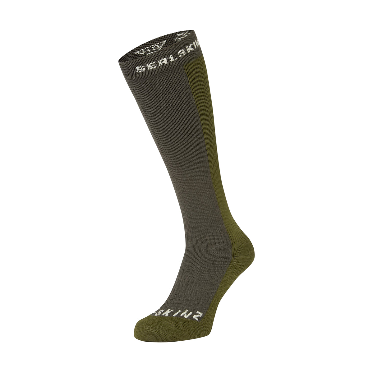 Worstead Waterproof Cold Weather Knee Length Sock - Olive