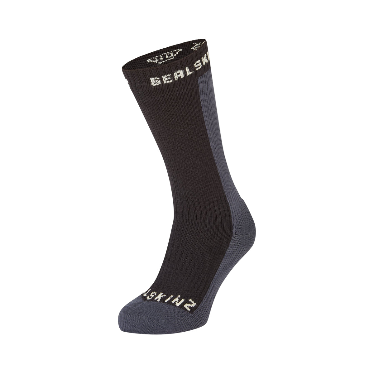 Starston Waterproof Cold Weather Mid Length Sock - Black