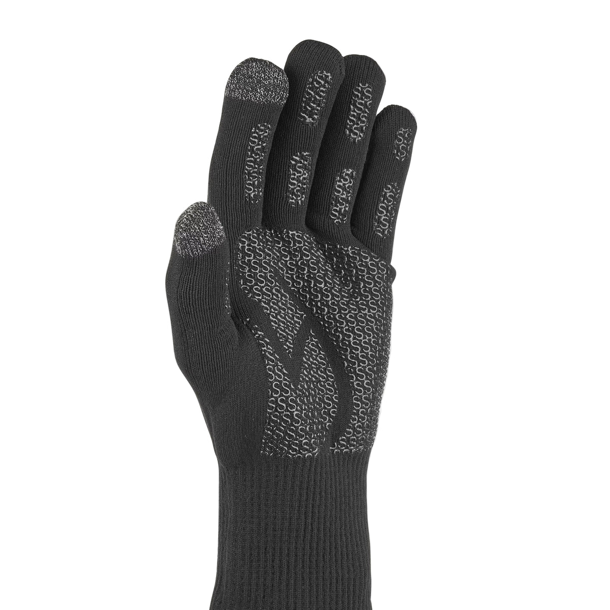 Sealskinz Anmer Waterproof All Weather Ultra Grip Glove - Black