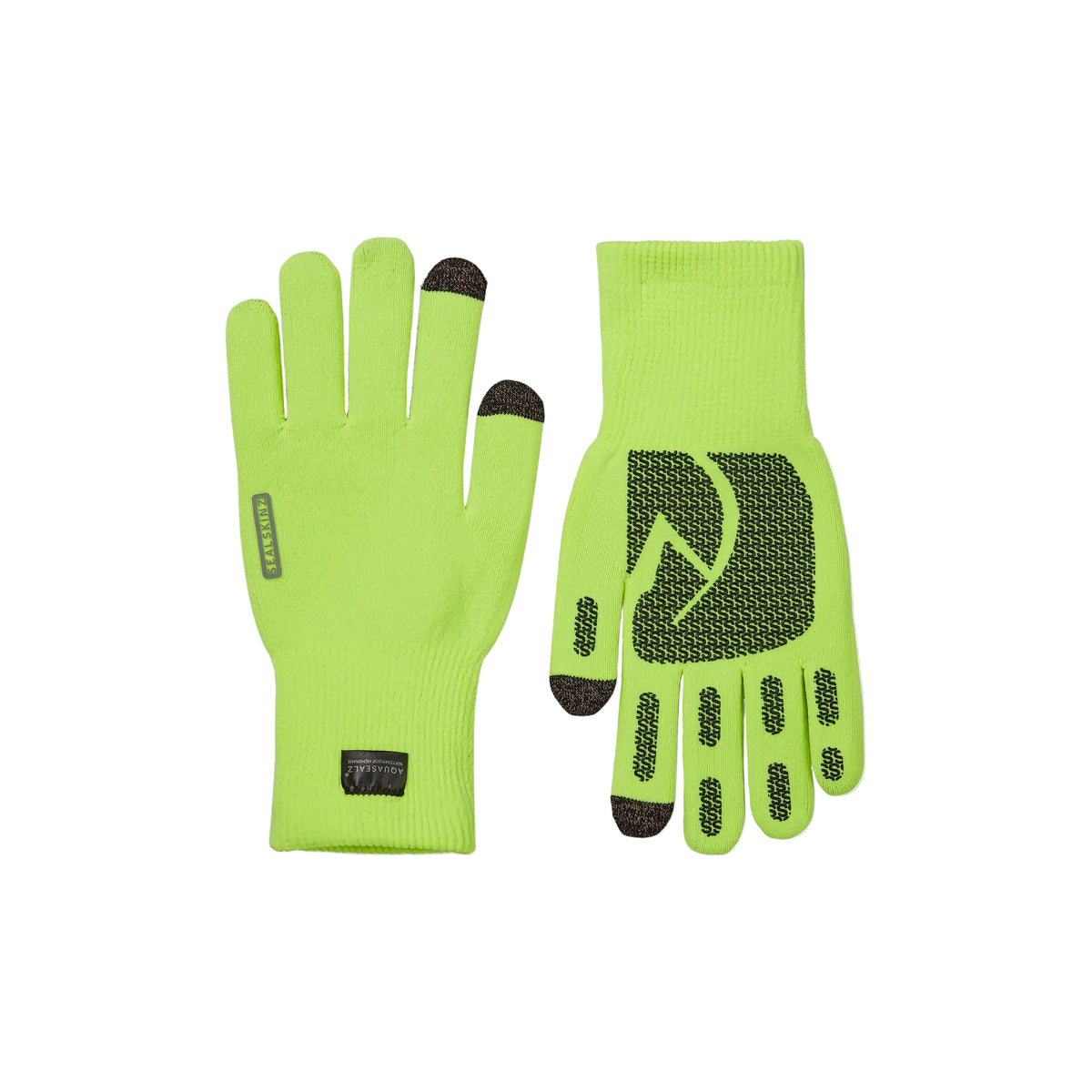 Sealskinz Anmer Waterproof All Weather Ultra Grip Glove - Flo Yellow