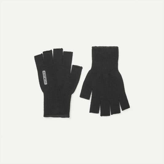 Sealskinz Thornham Merino Fingerless Glove - Black