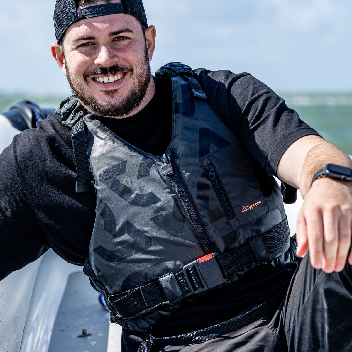 Typhoon Hudson Buoyancy Aid PFD - Blue